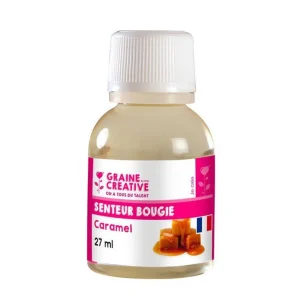 Parfum pour bougie - senteur Caramel 27 ml