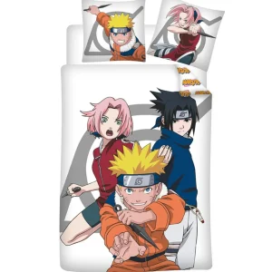 Parure Housse de couette enfant en polycoton NARUTO