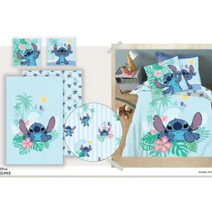 Parure Housse de couette enfant en polycoton STITCH