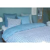 Parure housse de couette en microfibre imprimé BRUMEL