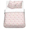 Parure housse de couette en coton 57 fils AMORE