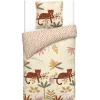 Parure housse de couette enfant en coton LEA