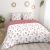 Parure housse de couette en coton 57 fils COMETE