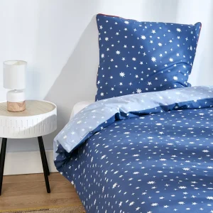 Parure housse de couette enfant en coton STARRY NIGHT