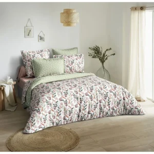 Parure housse de couette en microfibre imprimé BELLINA