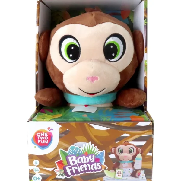 Peluche Baby Friends Singe 25 cm