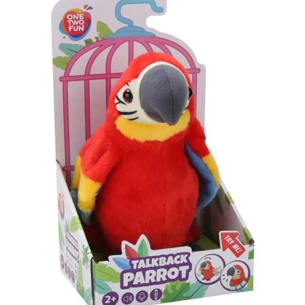 Peluche interactive Perroquet