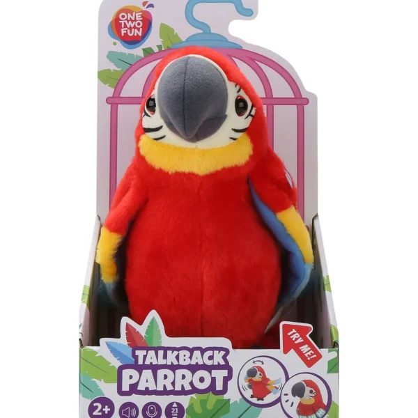 Peluche interactive Perroquet