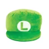 Peluche Mocchi Mocchi casquette de Luigi verte