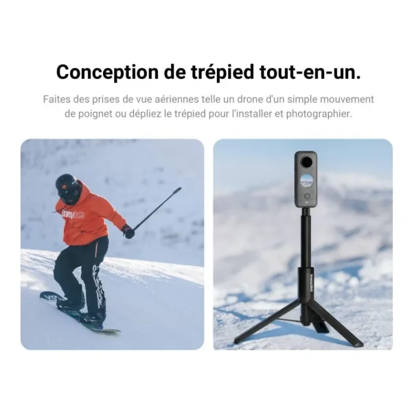 Perche Insta360 Invisible Selfie Stick + Tripod