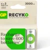 Pile rechargeable C ReCyckO lot de 2 3000mAh