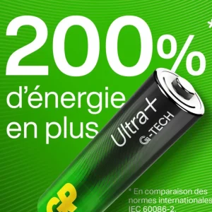 Pile ULTRA PLUS 2 Piles D / LR20