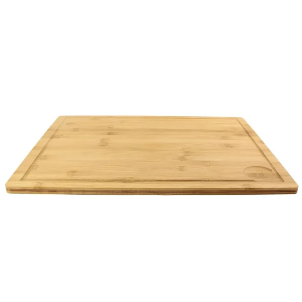 Planche à découper à rebord 45 cm en bambou