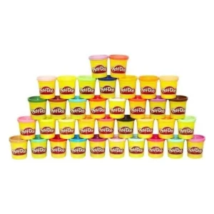 PLAY-DOH - 36 Pots de Pâte a modeler - Couleurs Multiples - 85 g Chacun