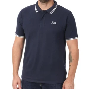 Polo /Blanc Homme Lee Cooper Opan