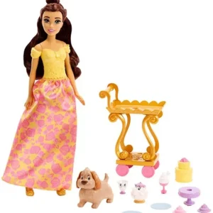 Poupée Coffret Belle et son chariot à Thé - Disney Princesse