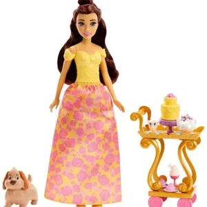 Poupée Coffret Belle et son chariot à Thé - Disney Princesse