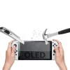 Protection ecran en verre trempé pour console Switch Oled