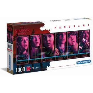 Puzzle 1000 pièces panorama Stranger Things