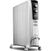 Radiateur à bain d'huile 2500w blanc - trd41025