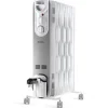 Radiateur bain d'huile 2000w blanc - fr9010390b