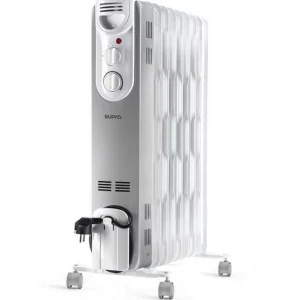 Radiateur bain d'huile 2000w blanc - fr9010390b