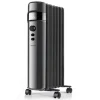 Radiateur bain d'huile 1500w noir - oreanoir1500