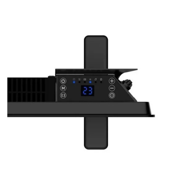 Radiateur convecteur électrique mobile OCEANIC - 2000 W - Thermostat digital - Noir