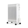 Radiateur électrique bain d'huile 2500W OCEANIC - 3 puissances - 11 éléments - Blanc - Mobile