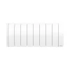 Radiateur électrique connecté IPALA bas 1000W blanc - inertie fluide