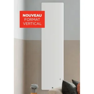 Radiateur électrique INGENIO 4 1500W vertical intelligent blanc mat THERMOR 429354