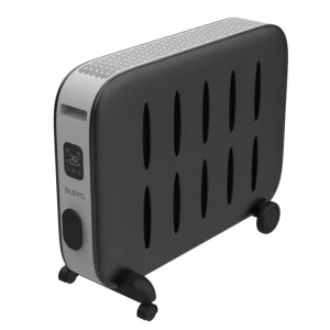 Radiateur mobile CERAMDUO 1522 à chaleur douce noir 1500W