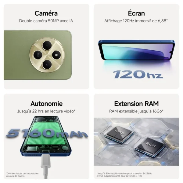 Redmi 14C 256Go - Vert