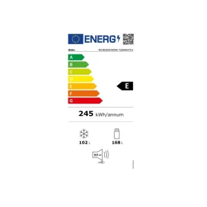 Réfrigérateur combiné 54cm 270l blanc - RCHE300K40WN