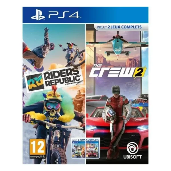 Riders Republic + The Crew 2 - Jeu PS4 - Compilation