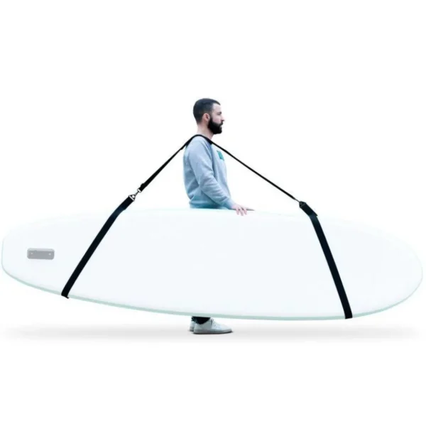 Sangle de transport pour Stand Up Paddle Universel et Réglable - Noir