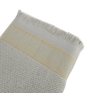 Serviette invité unie en coton qualité zéro twist 500g/m²