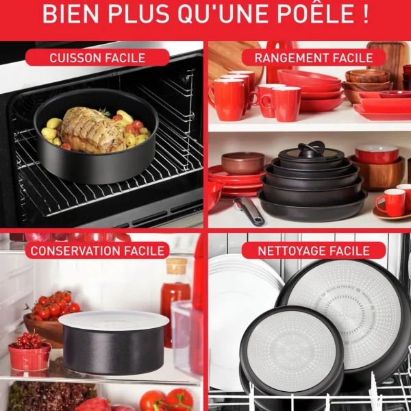 Set de 5 pièces, tous feux dont induction - Ingenio Emotion