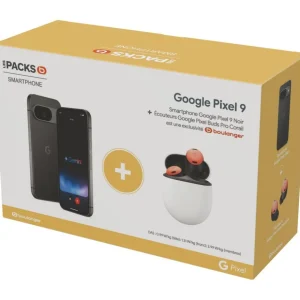 Smartphone Pack Pixel 9 + Pixel Buds Pro