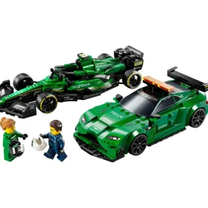 Speed Champions 76925 - Aston Martin Safety Car & AMR23, Set de Construction - Inclut Deux Minifigurines et 2 Répliques de Véhicules