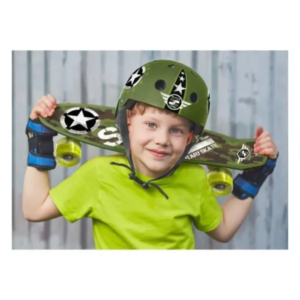 STAMP - Casque Skate - Skids Control Military Star