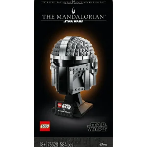 Star Wars 75328 Le Casque du Mandalorien, Maquette de Collection à Construire, Décoration et Cadeau Pour Adultes