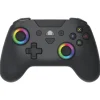 Subsonic - Manette sans fil pour Switch / Switch oled, LED, vibrations et gyroscope - Noire