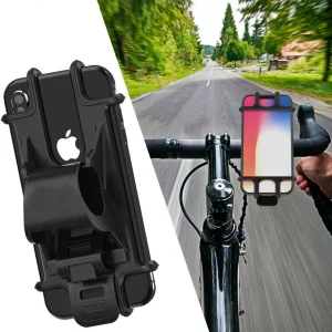 Support de téléphone pour vélo - Noir