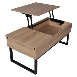 Table basse plateau relevable L110cm SPRINGFIELD