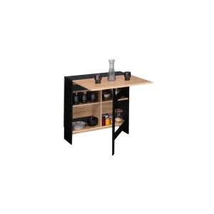 Table console extensible avec rangements L150 cm JESSIE