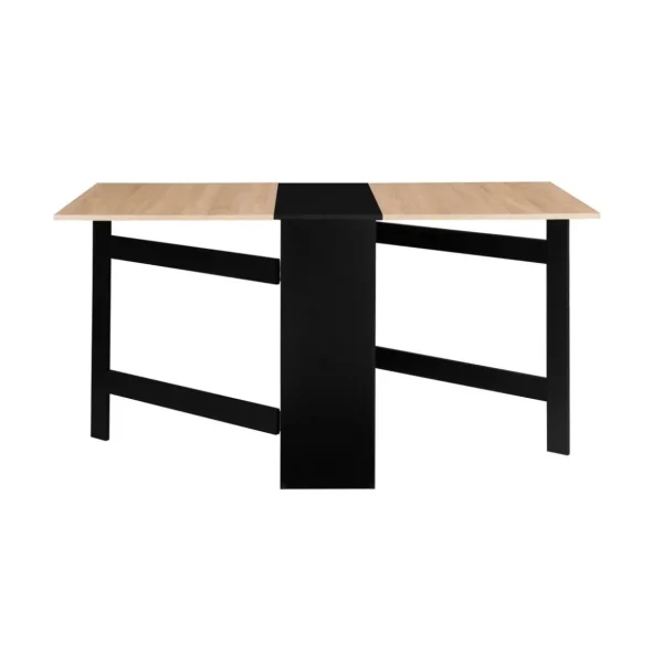 Table console extensible avec rangements L150 cm JESSIE