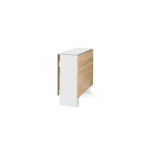 Table console extensible avec rangements L150 cm JESSIE