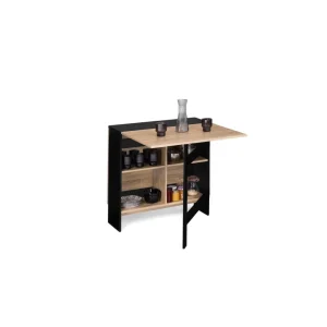 Table console extensible avec rangements L150 cm JESSIE