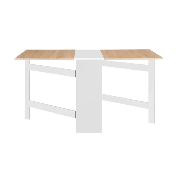 Table console extensible avec rangements L150 cm JESSIE